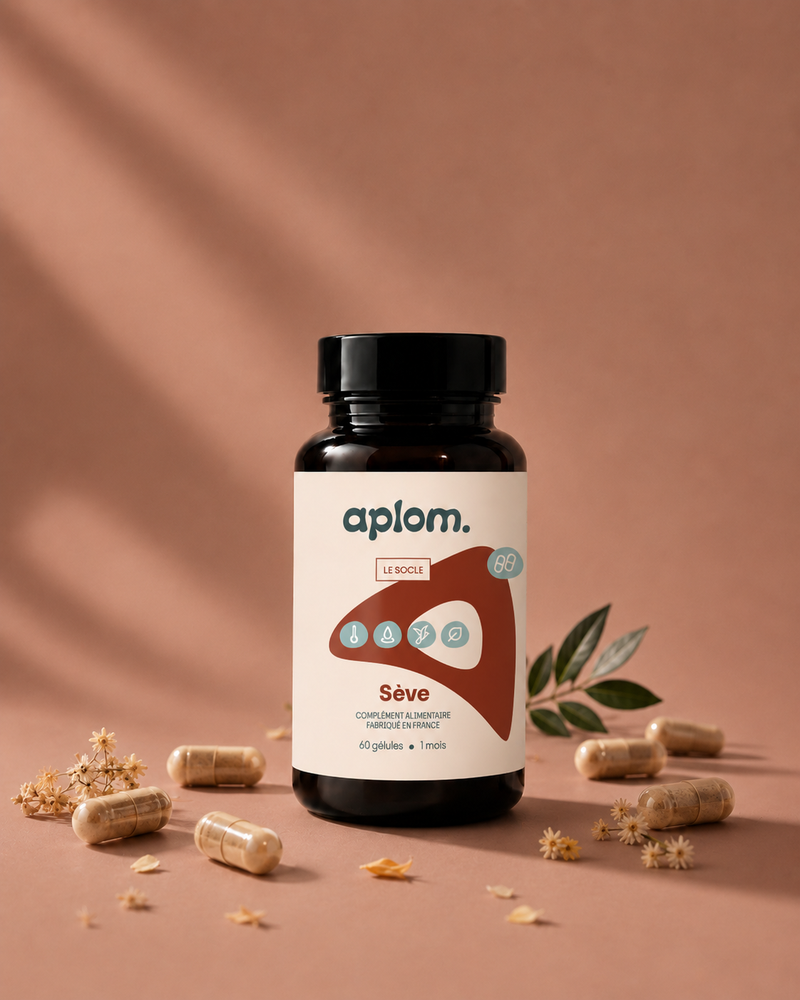 Pilulier Sève, sauge officinale, contre la transpiration excessive